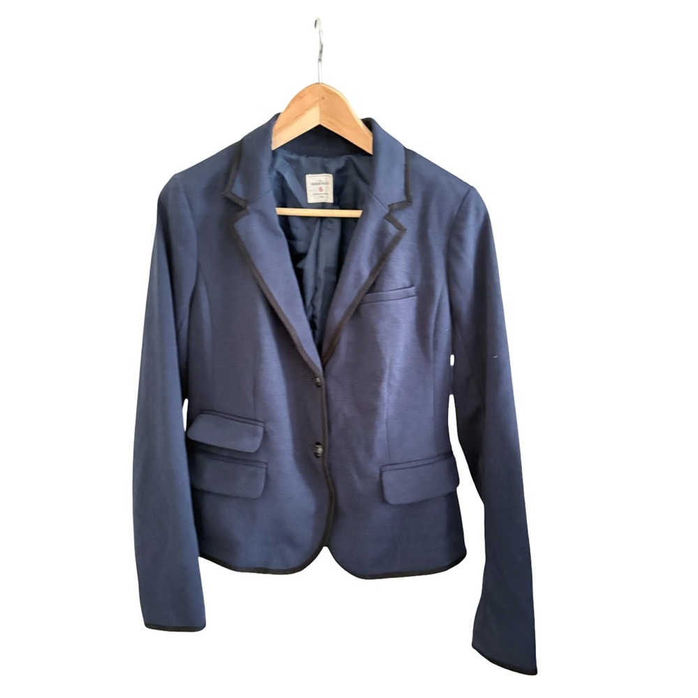 GAP Navy Academy Blazer with Black Trim